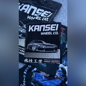 Kansei Wheels Vintage T-shirt 2XL.